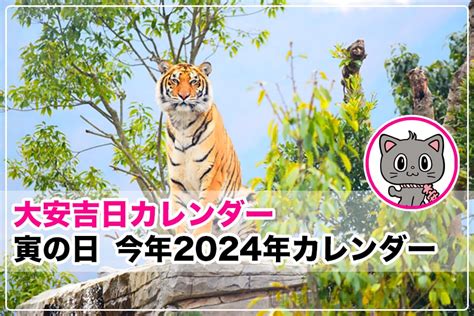 寅日|「2024年・令和6年」今年の「寅の日・とらのひ」は。